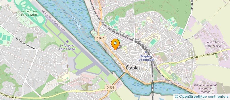 localisation de l'entreprise MONSIEUR JEAN-JACQUES DESCHARLES  ETAPLES