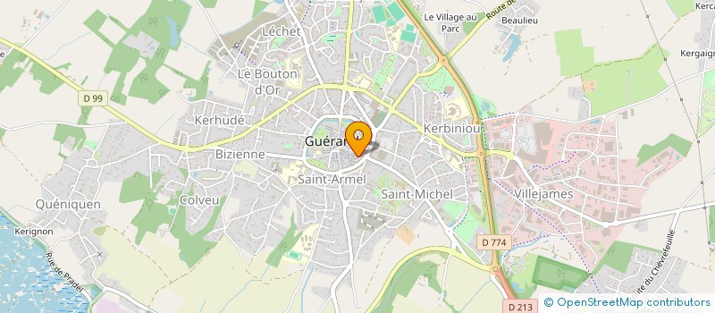 localisation de l'entreprise MONSIEUR JEAN-JACQUES DEVISMES à GUERANDE