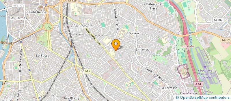 localisation de l'entreprise MONSIEUR JEAN-JACQUES DOMINE  TOULOUSE