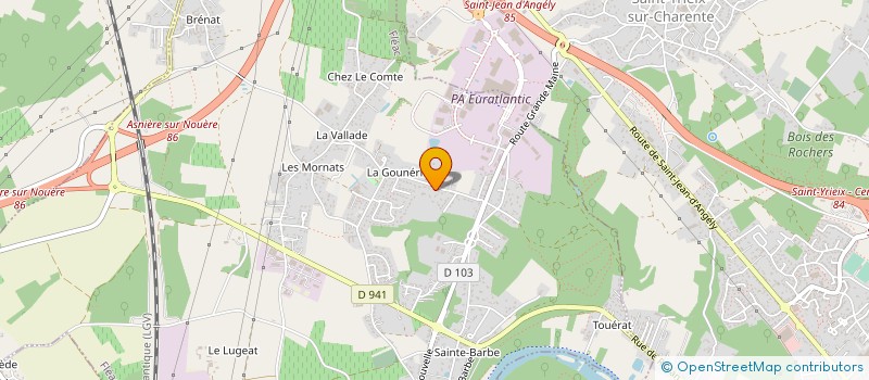 localisation de l'entreprise MONSIEUR JEAN-JACQUES DUMAS à LINARS