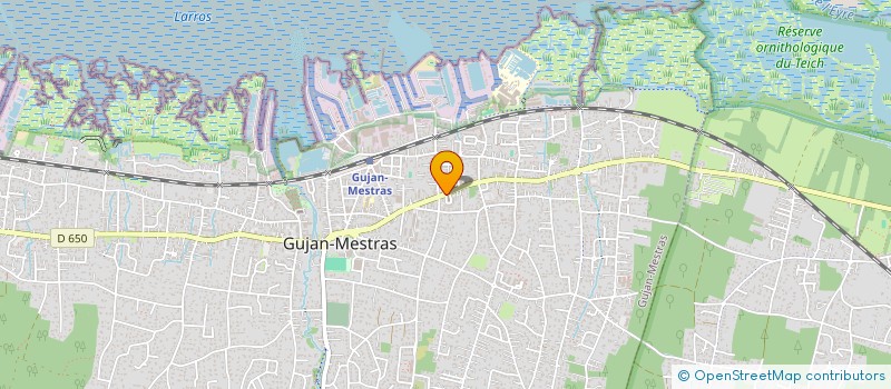localisation de l'entreprise MONSIEUR JEAN-JACQUES DUPUY  GUJAN-MESTRAS