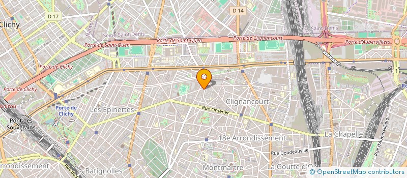 localisation de l'entreprise MONSIEUR JEAN-JACQUES DUVERGER  PARIS