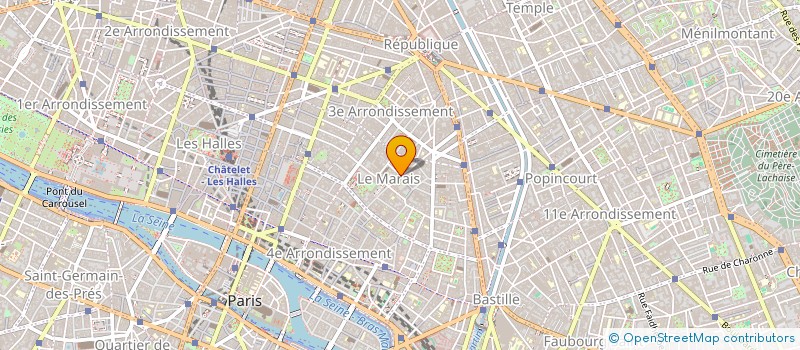 localisation de l'entreprise MONSIEUR JEAN-JACQUES ERNOULT  PARIS