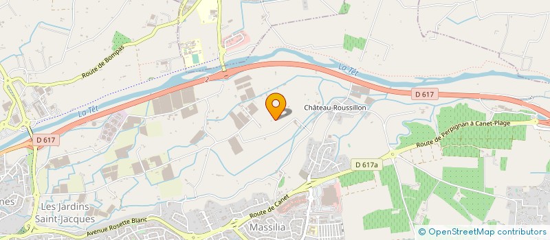 localisation de l'entreprise MONSIEUR JEAN-JACQUES ESCRIVA à PERPIGNAN