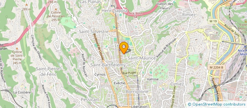 localisation de l'entreprise MONSIEUR JEAN-JACQUES FANTINO à NICE