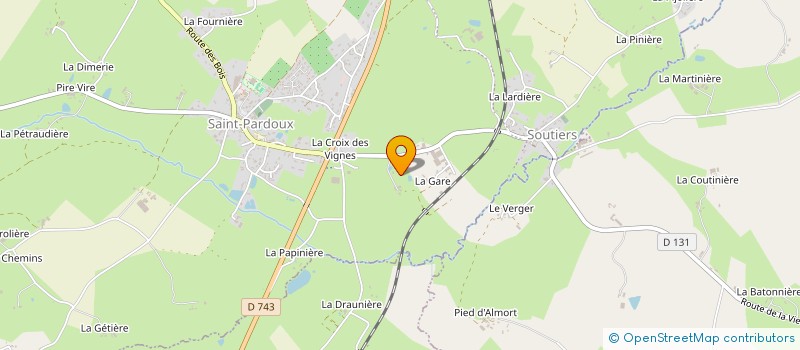 localisation de l'entreprise MONSIEUR JEAN-JACQUES FAUCHER  VERRUYES