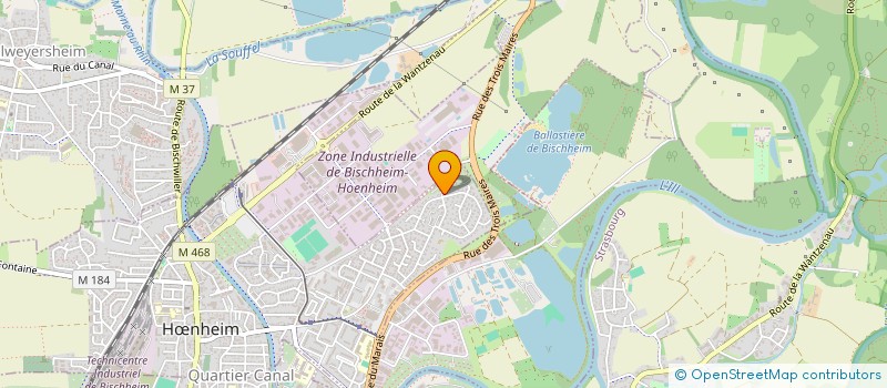 localisation de l'entreprise MONSIEUR JEAN JACQUES FERNER  HNHEIM