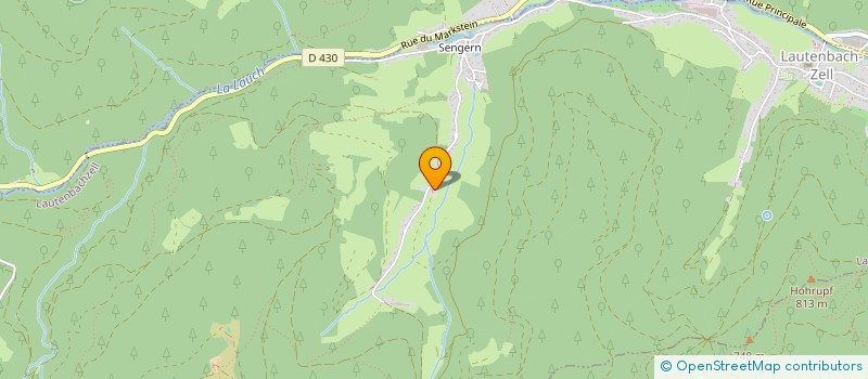 localisation de l'entreprise MONSIEUR JEAN-JACQUES FISCHER  LAUTENBACHZELL