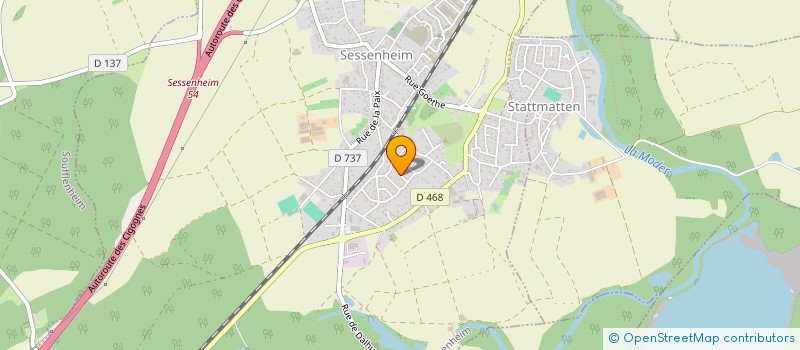 localisation de l'entreprise MONSIEUR JEAN-JACQUES FISCHER  SESSENHEIM