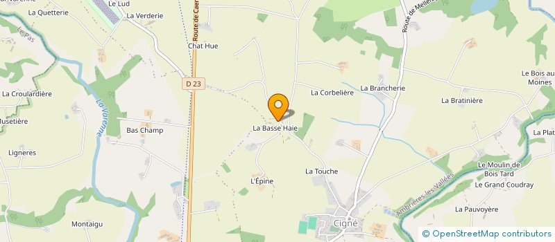 localisation de l'entreprise MONSIEUR JEAN-JACQUES FONTAINE à AMBRIERES-LES-VALLEES