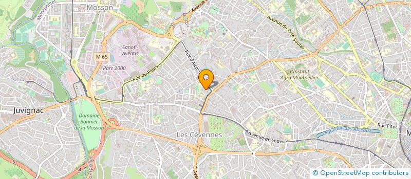 localisation de l'entreprise MONSIEUR JEAN-JACQUES FOURNO à MONTPELLIER