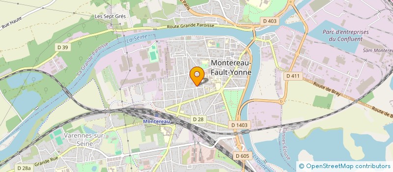 localisation de l'entreprise MONSIEUR JEAN JACQUES FURET à MONTEREAU-FAULT-YONNE