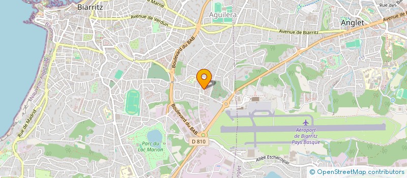 localisation de l'entreprise MONSIEUR JEAN-JACQUES GARAT à BIARRITZ