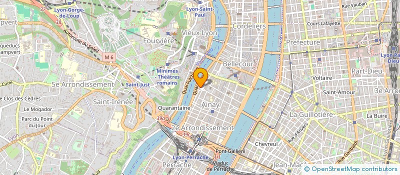 localisation de l'entreprise MONSIEUR JEAN-JACQUES GAY  LYON