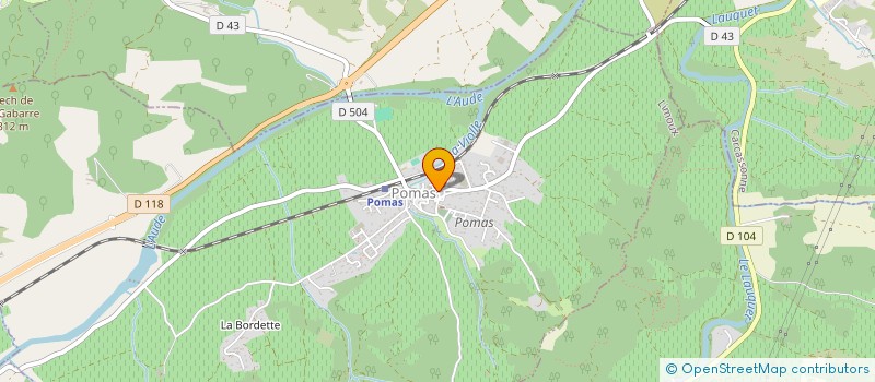 localisation de l'entreprise MONSIEUR JEAN-JACQUES GELIS  POMAS