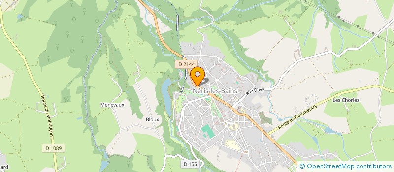 localisation de l'entreprise MONSIEUR JEAN-JACQUES GOBIN à NERIS-LES-BAINS