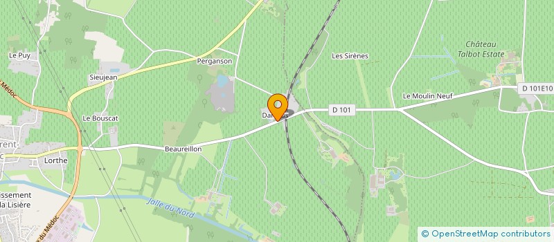 localisation de l'entreprise MONSIEUR JEAN-JACQUES GOUNEL  SAINT LAURENT MEDOC