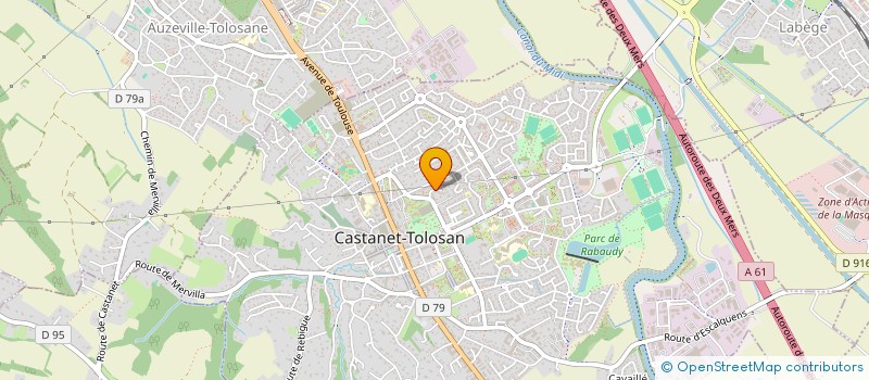 localisation de l'entreprise MONSIEUR JEAN-JACQUES GRANARA à CASTANET-TOLOSAN