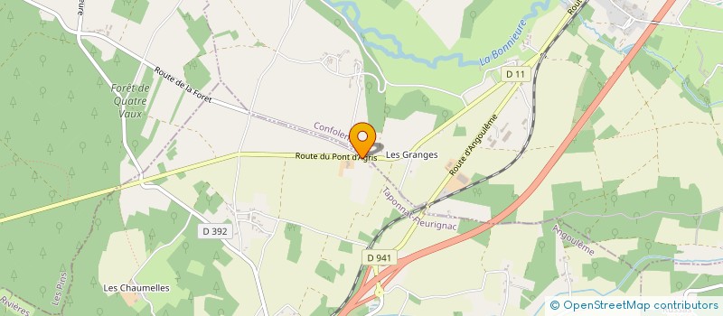 localisation de l'entreprise MONSIEUR JEAN-JACQUES GRANET à TAPONNAT-FLEURIGNAC