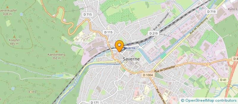 localisation de l'entreprise MONSIEUR JEAN-JACQUES GRAZIANI  HAEGEN