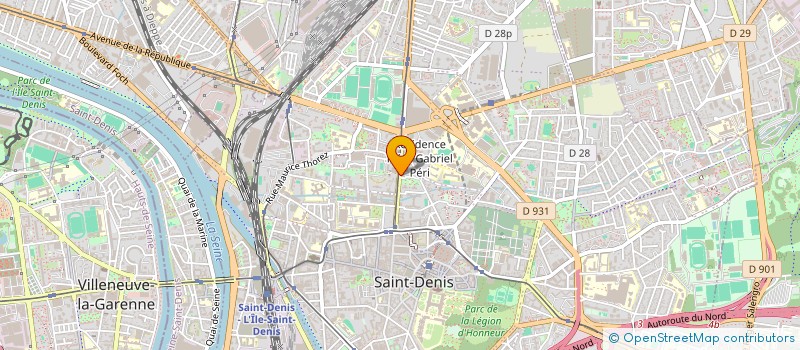 localisation de l'entreprise MONSIEUR JEAN-JACQUES GREZET à SAINT-DENIS