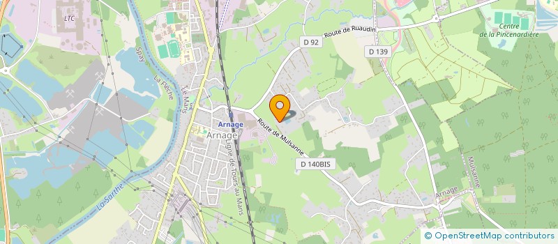 localisation de l'entreprise MONSIEUR JEAN-JACQUES GUEPIN  RUAUDIN