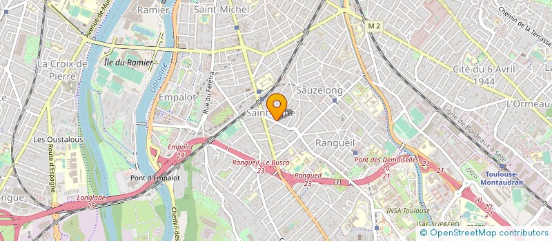 localisation de l'entreprise MONSIEUR JEAN-JACQUES GUILLAUT à TOULOUSE