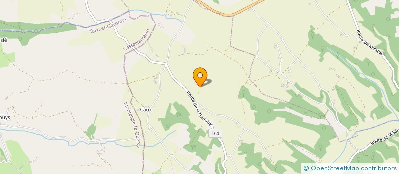 localisation de l'entreprise MONSIEUR JEAN JACQUES GUINOT  MONTCUQ-EN-QUERCY-BLANC