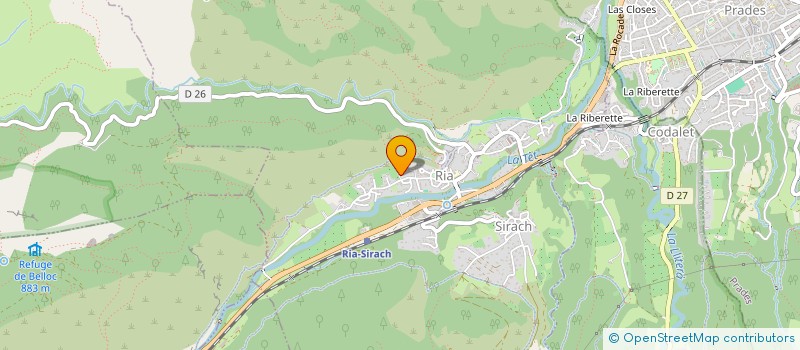 localisation de l'entreprise MONSIEUR JEAN-JACQUES HEUGEBAERT  RIA-SIRACH