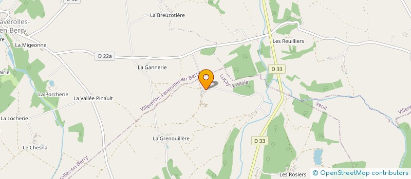 localisation de l'entreprise MONSIEUR JEAN-JACQUES JANVIER à VILLENTROIS-FAVEROLLES-EN-BERRY