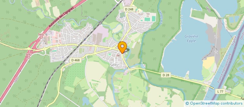 localisation de l'entreprise MONSIEUR JEAN-JACQUES JOERGER  SELTZ