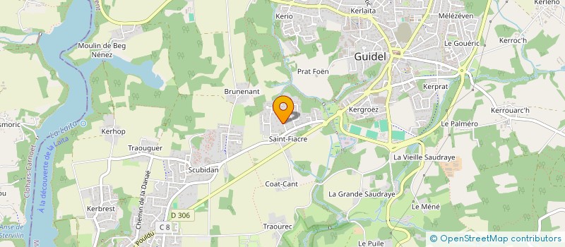localisation de l'entreprise MONSIEUR JEAN-JACQUES JOUAN à GUIDEL