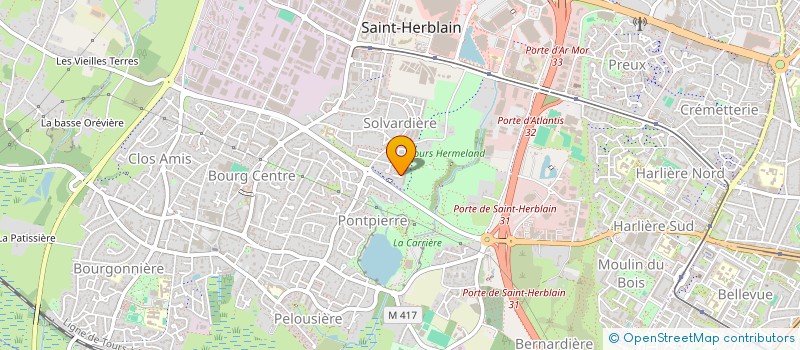 localisation de l'entreprise MONSIEUR JEAN-JACQUES KEIGNAN à SAINT-HERBLAIN