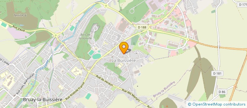 localisation de l'entreprise MONSIEUR JEAN JACQUES LABAERE  LOISON-SOUS-LENS