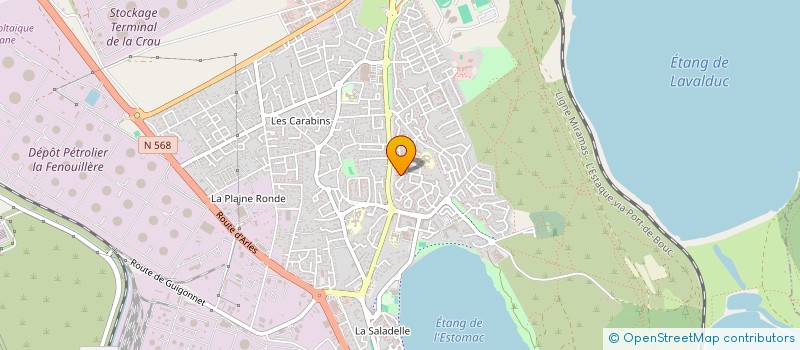 localisation de l'entreprise MONSIEUR JEAN - JACQUES LACOUME  FOS-SUR-MER