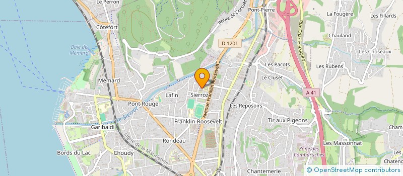 localisation de l'entreprise MONSIEUR JEAN-JACQUES LAMBERT à AIX LES BAINS