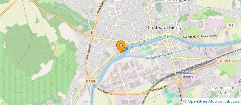 localisation de l'entreprise MONSIEUR JEAN-JACQUES LAMBERT  CHATEAU-THIERRY