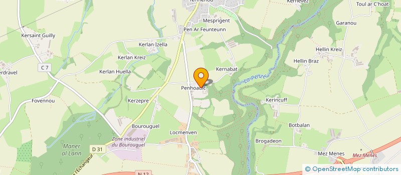 localisation de l'entreprise MONSIEUR JEAN-JACQUES LAURENT  GUICLAN