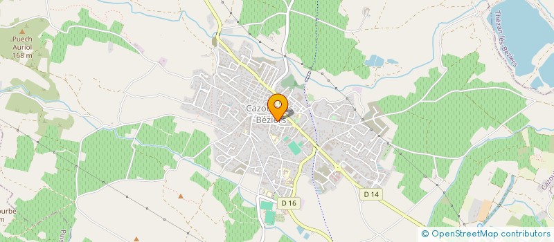 localisation de l'entreprise MONSIEUR JEAN-JACQUES LAVAU à CAZOULS-LES-BEZIERS