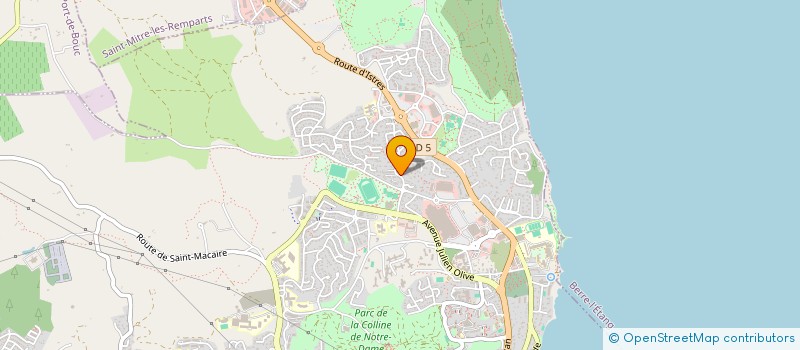 localisation de l'entreprise MONSIEUR JEAN-JACQUES LAZARO  MARTIGUES