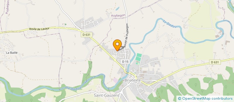 localisation de l'entreprise MONSIEUR JEAN-JACQUES LEBEE  BRIATEXTE