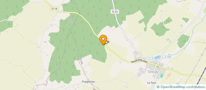 localisation de l'entreprise MONSIEUR JEAN-JACQUES LEBLANC  SOSSAIS