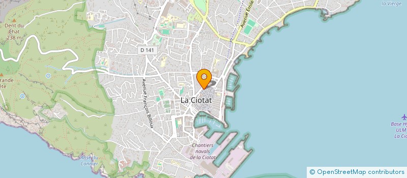 localisation de l'entreprise MONSIEUR JEAN-JACQUES LECOQ à LA CIOTAT
