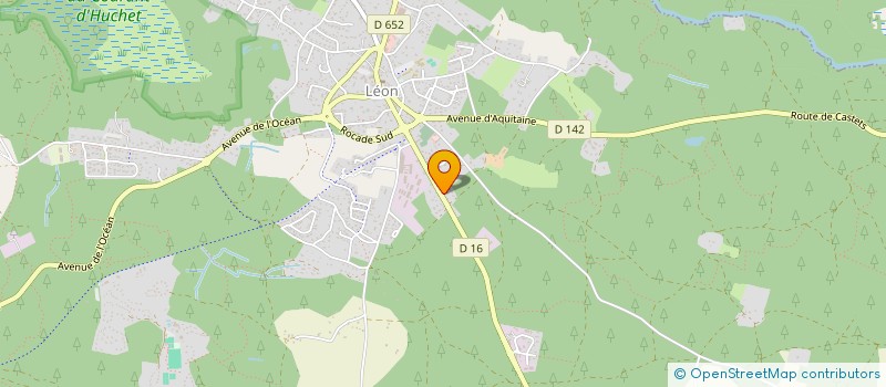 localisation de l'entreprise MONSIEUR JEAN JACQUES LEMELLE  LEON