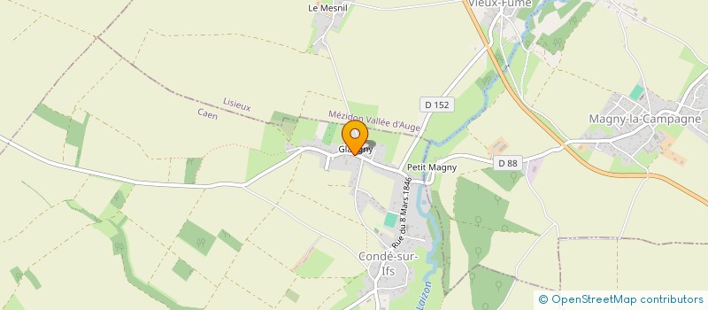 localisation de l'entreprise MONSIEUR JEAN-JACQUES LESAULNIER à CONDE-SUR-IFS