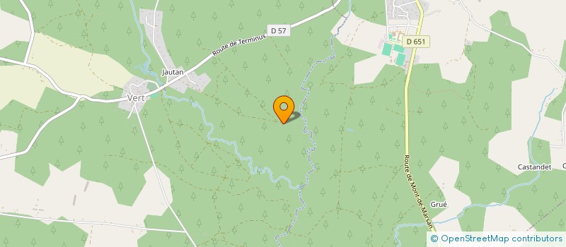 localisation de l'entreprise MONSIEUR JEAN-JACQUES LESBATS  BROCAS