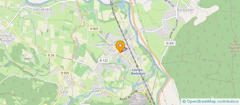 localisation de l'entreprise MONSIEUR JEAN-JACQUES LOPES  BERTREN