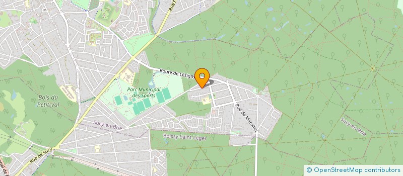 localisation de l'entreprise MONSIEUR JEAN-JACQUES LORIOUX  SUCY EN BRIE