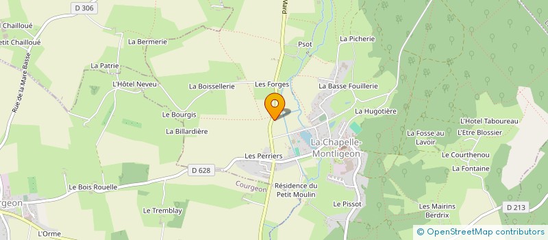 localisation de l'entreprise MONSIEUR JEAN-JACQUES LOTHE à LA CHAPELLE-MONTLIGEON