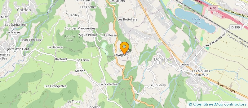 localisation de l'entreprise MONSIEUR JEAN-JACQUES MABBOUX à SALLANCHES